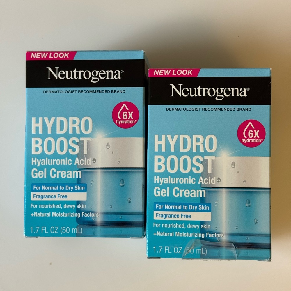 Two - Neutrogena Hydro Boost Gel Cream NEW